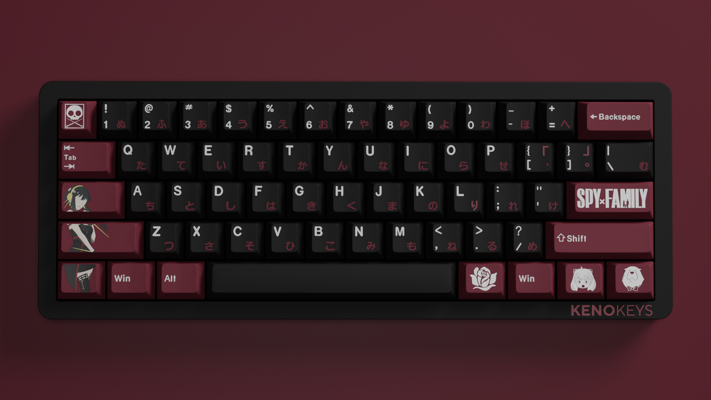 The "Thorn Princess" Keycap Set