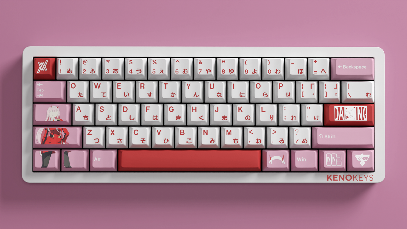 The "Code: 002" Keycap Set