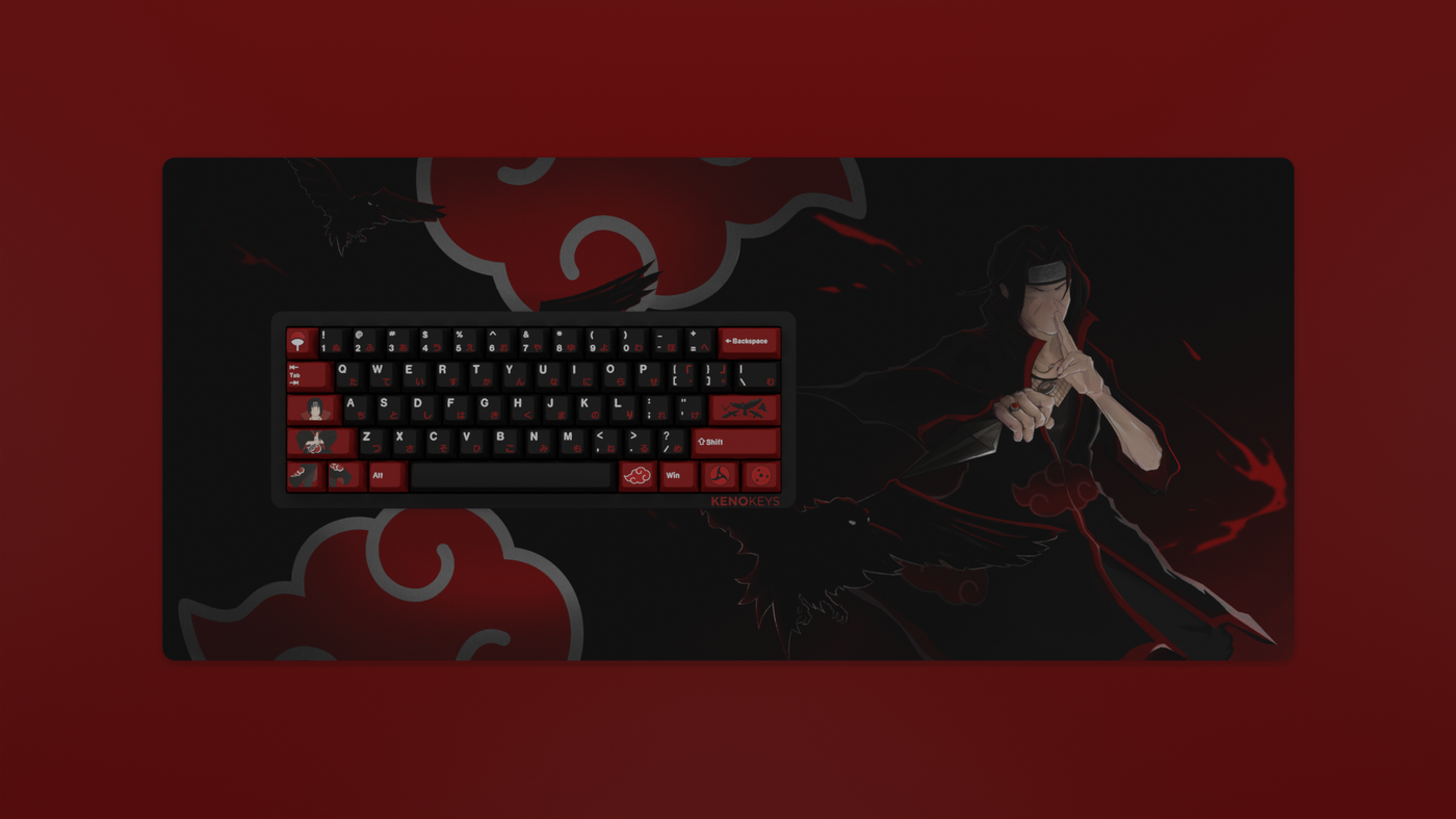 The "Sharingan" Keycap Set