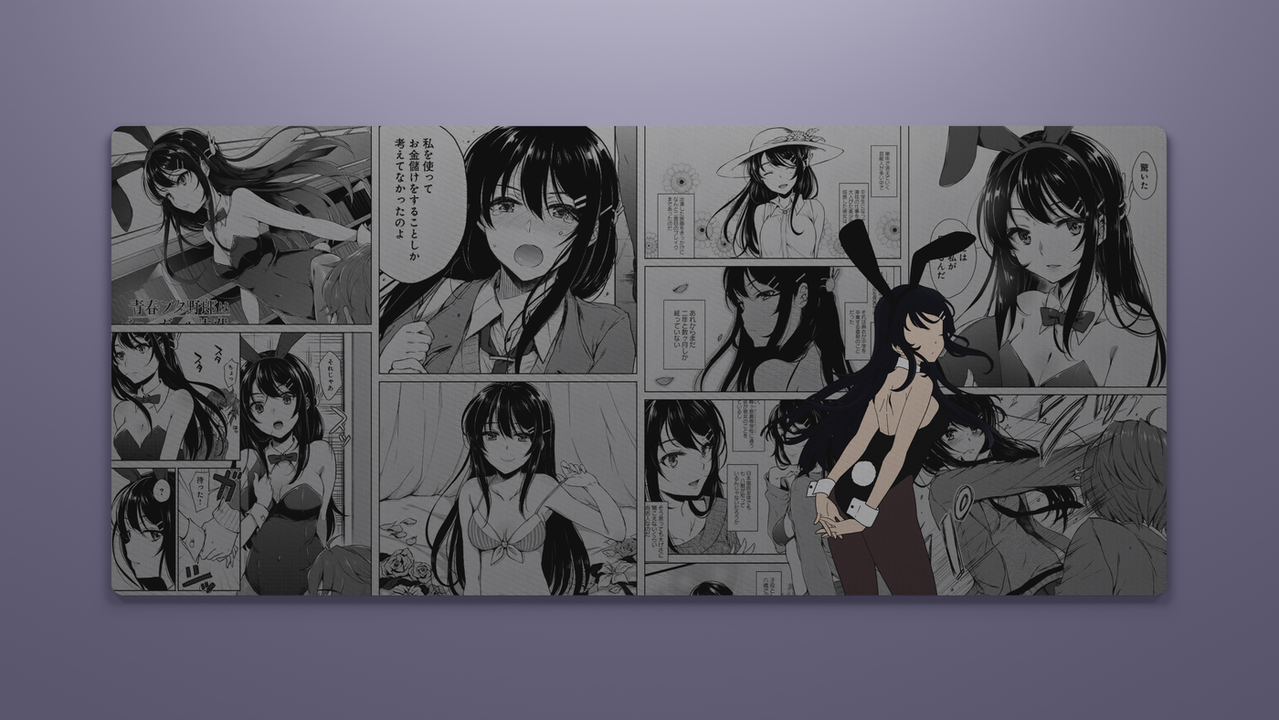 The "Bunny Girl" Deskmat