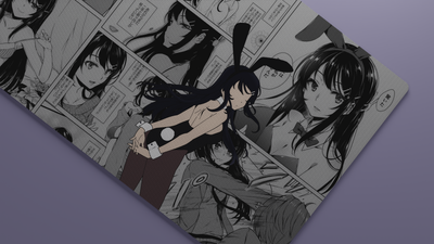 The "Bunny Girl" Deskmat