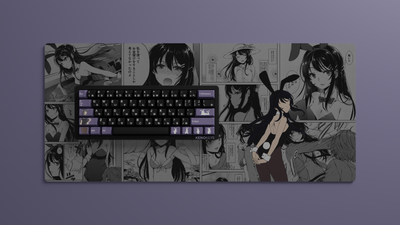 The "Bunny Girl" Deskmat